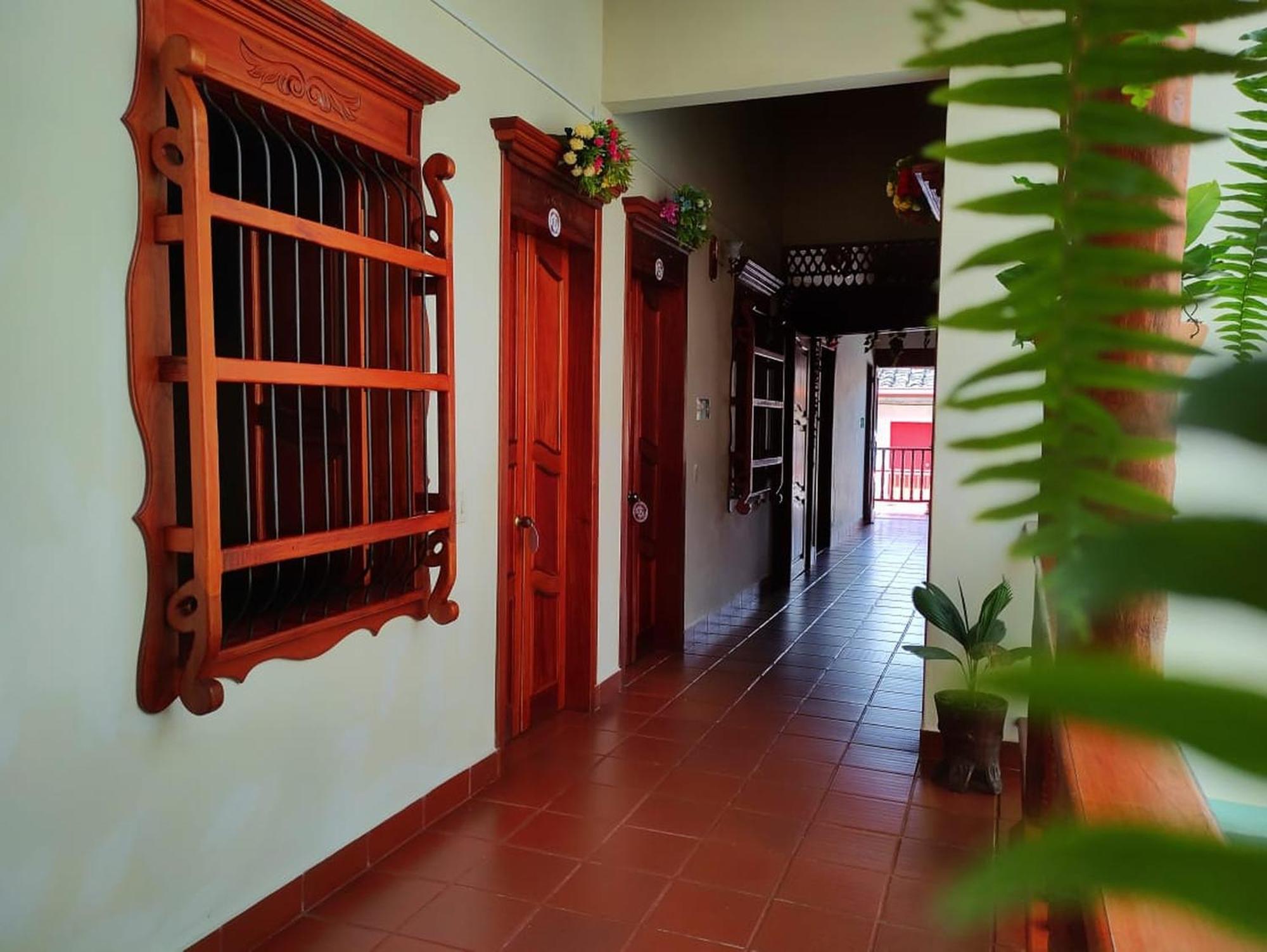 La Casa De Las Flores Hostal Jardín Buitenkant foto