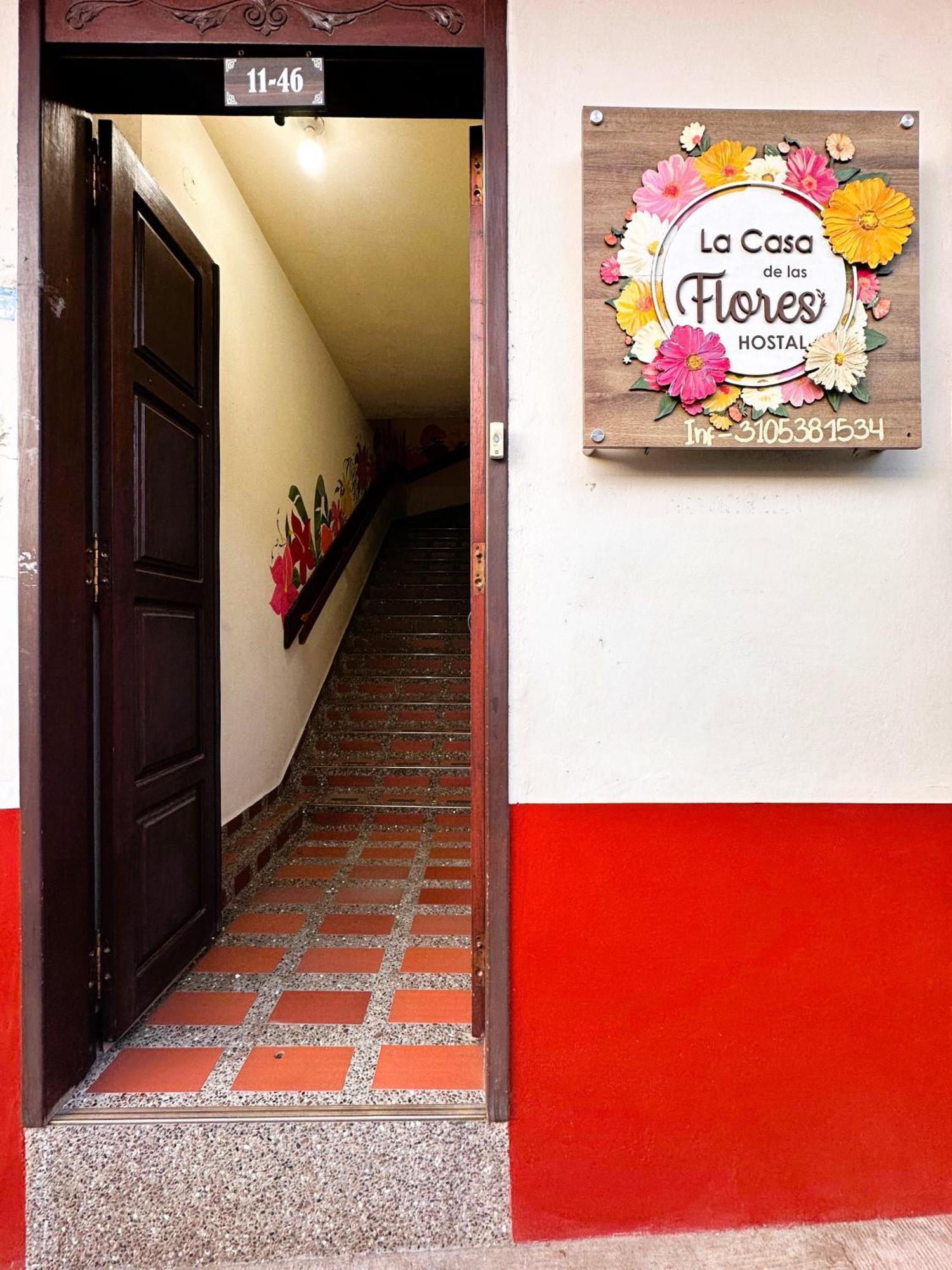 La Casa De Las Flores Hostal Jardín Buitenkant foto